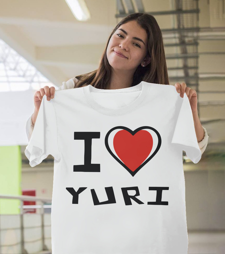 I Love Heart Yuri T-Shirt
