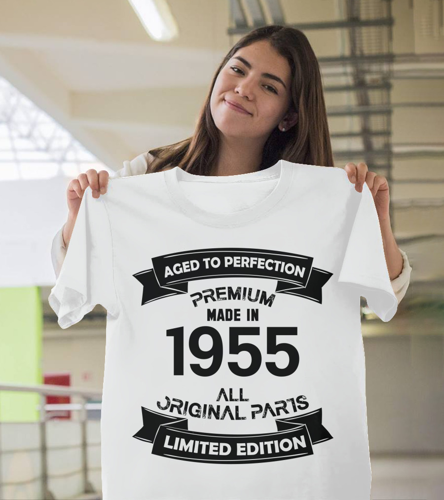 Aged to Perfection Premium Made in 1955 All Original Parts T-Shirt