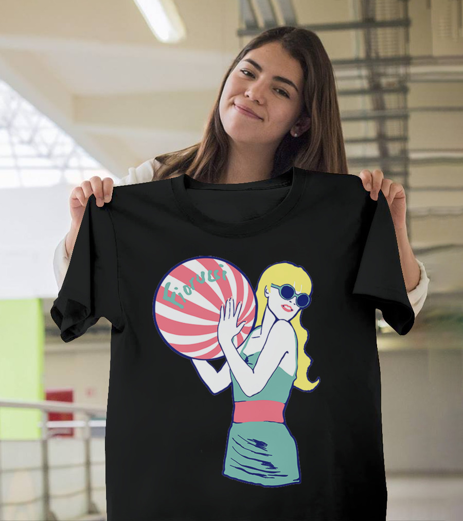 Fiorucci Retro Beach Ball Girl T-Shirt