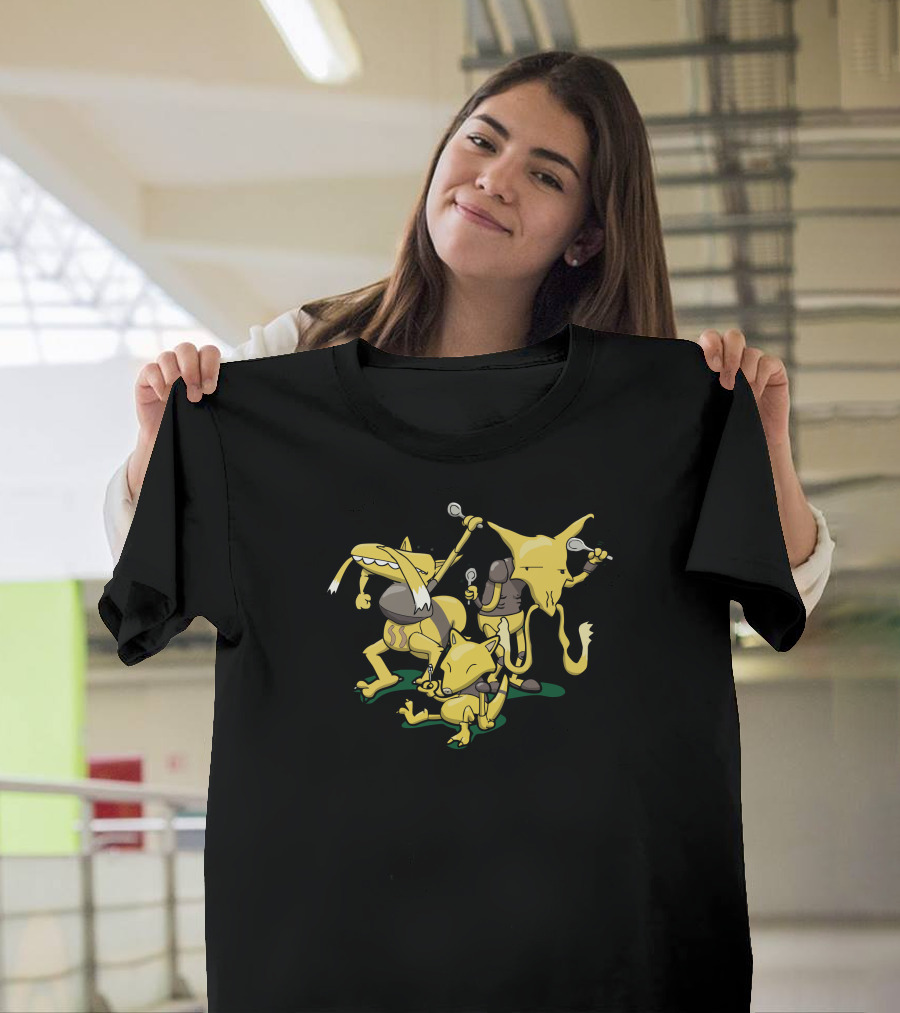 Abra Kadabra Alakazam Spoon Wizards T-Shirt