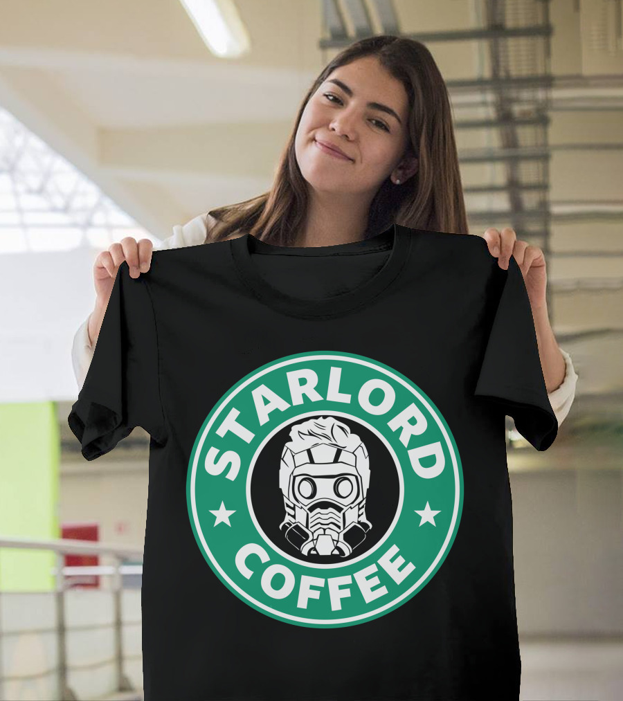 Star Lord Coffee Cosmic Brew Guardians T-Shirt