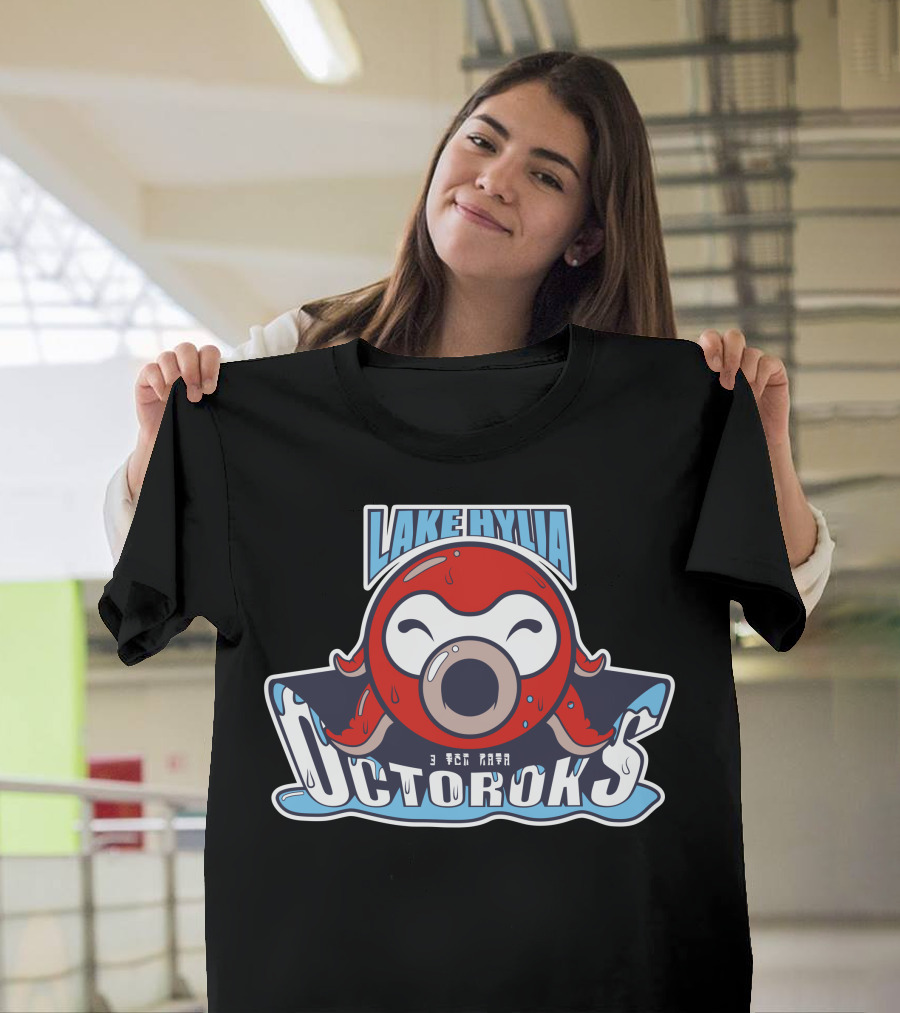 Lake Hylia Octoroks 3 Below Team Octorocs T-Shirt