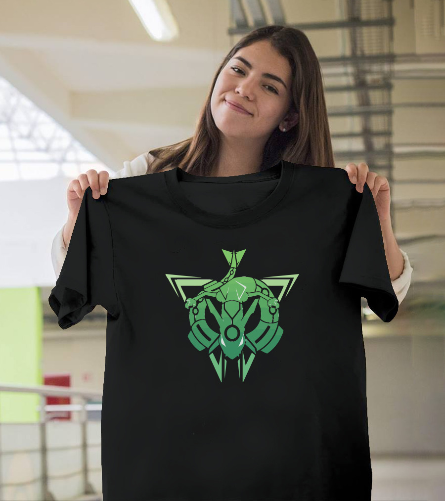 Team Rayquaza Legendary Green Rayquaza Emblem T-Shirt