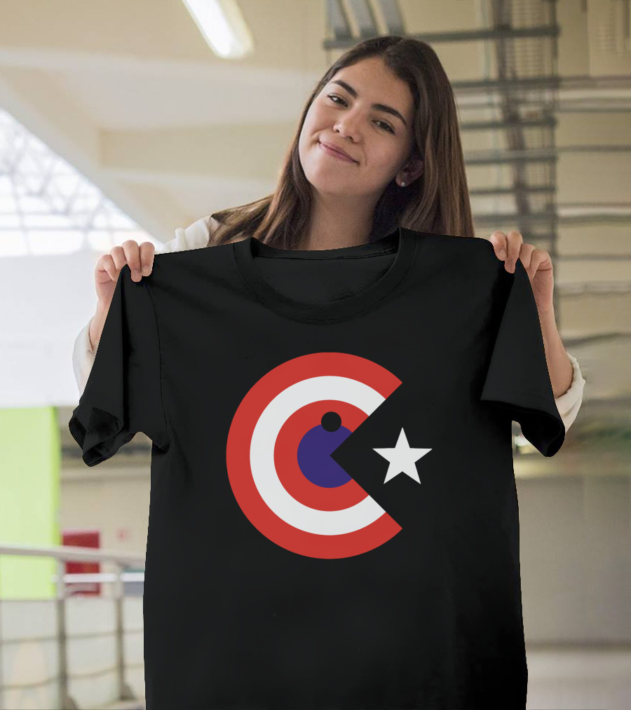 Waka Meets Shield Star Icon Crossover T-Shirt