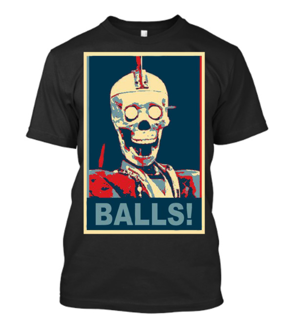 Geoff Robot Balls Craig Ferguson Late Show T-Shirt