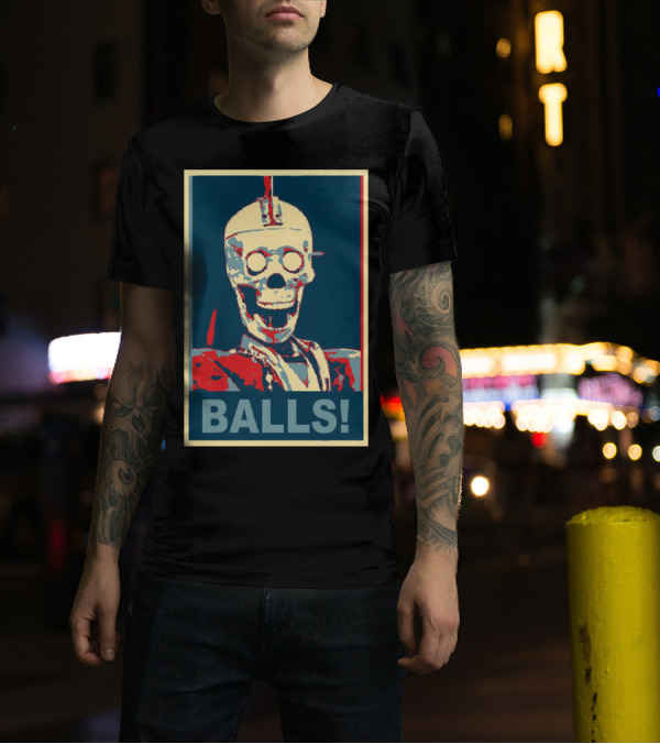 Geoff Robot Balls Craig Ferguson Late Show T-Shirt