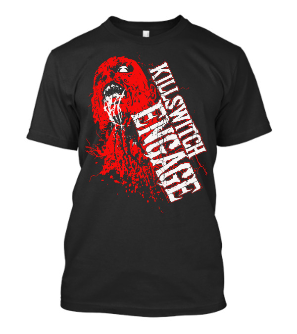 Killswitch Engage Red Splatter Horror T-Shirt