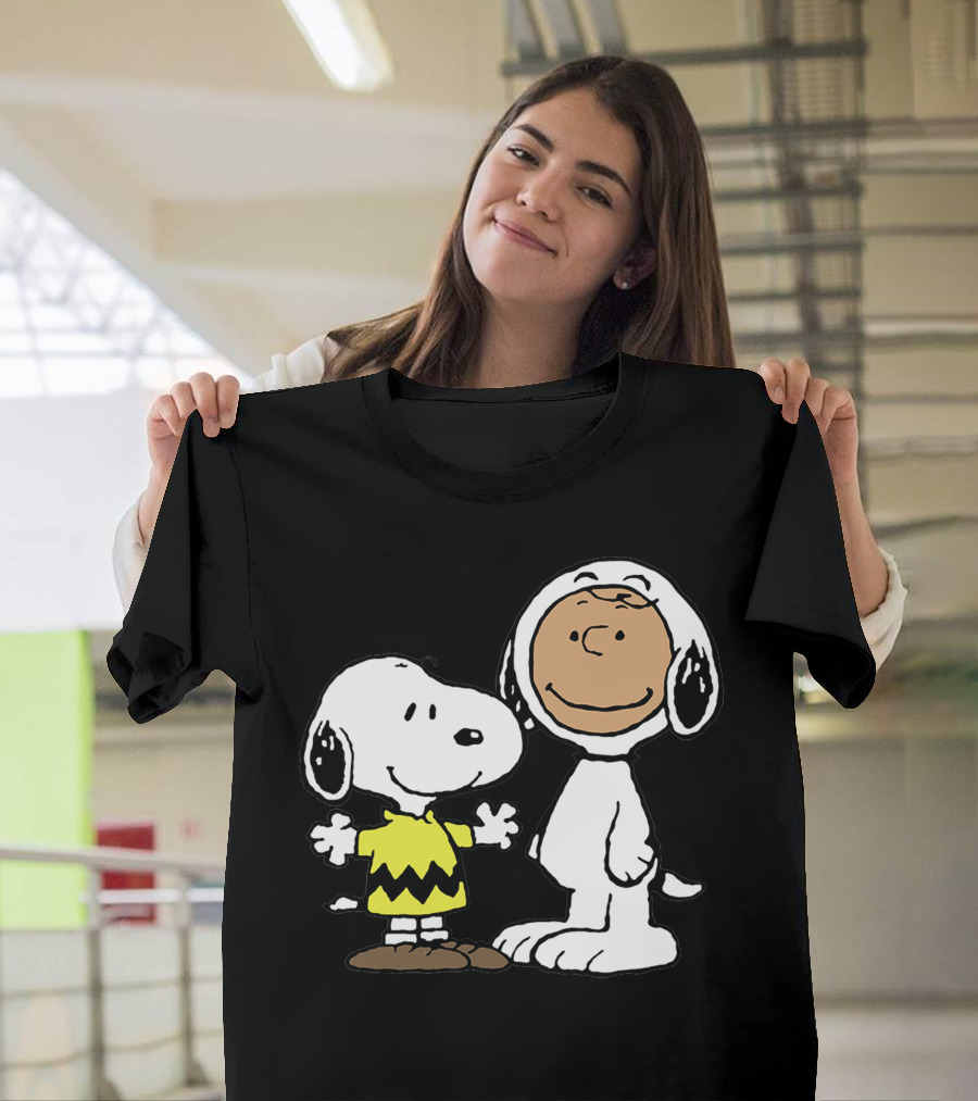 Charlie Brown Snoopy Costume Twins Peanuts T-Shirt