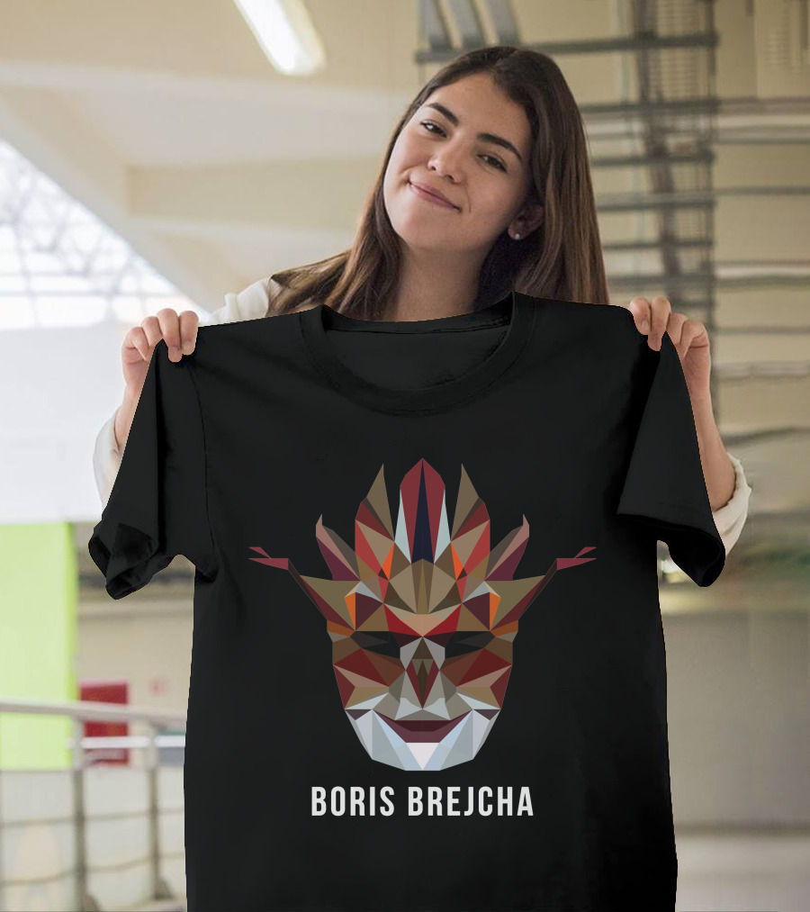 Boris Brejcha Geometric Mask T-Shirt