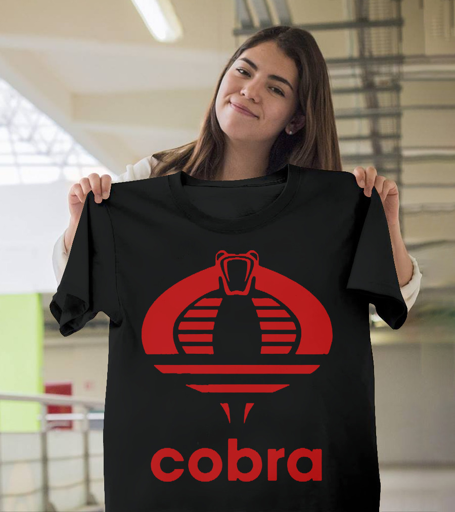 Cobra Red Logo Design Version T-Shirt