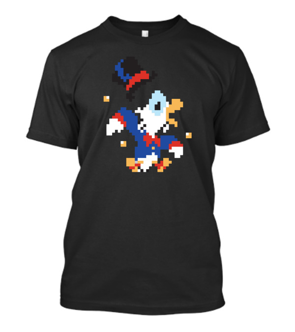McDuck Hunt 1987 Pixel Art Retro Gaming T-Shirt