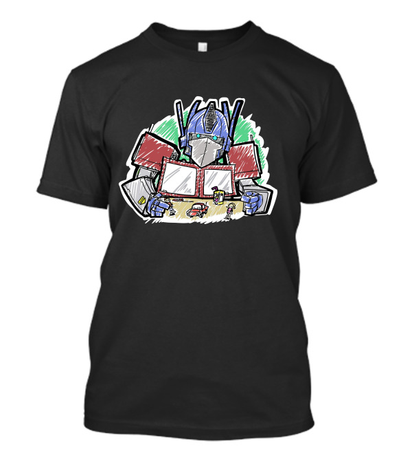 Optimus Lunch Break - Responsibility In Disguise T-Shirt