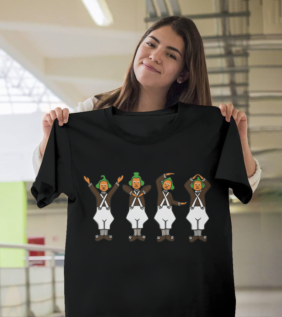 Small Disco Dudes Dancing Oompa-Loompas T-Shirt