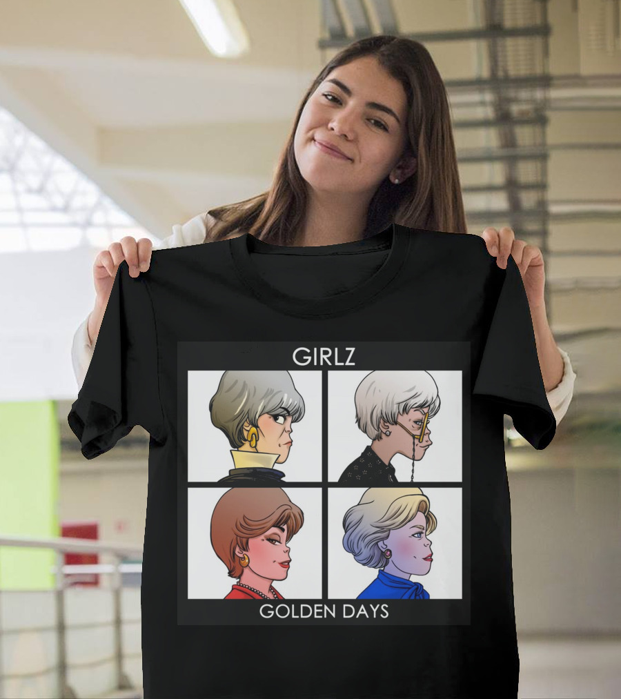 Girlz Golden Days Quartet Icons T-Shirt