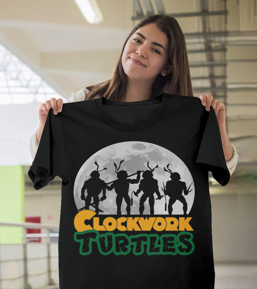 Clockwork Turtles Moon T-Shirt