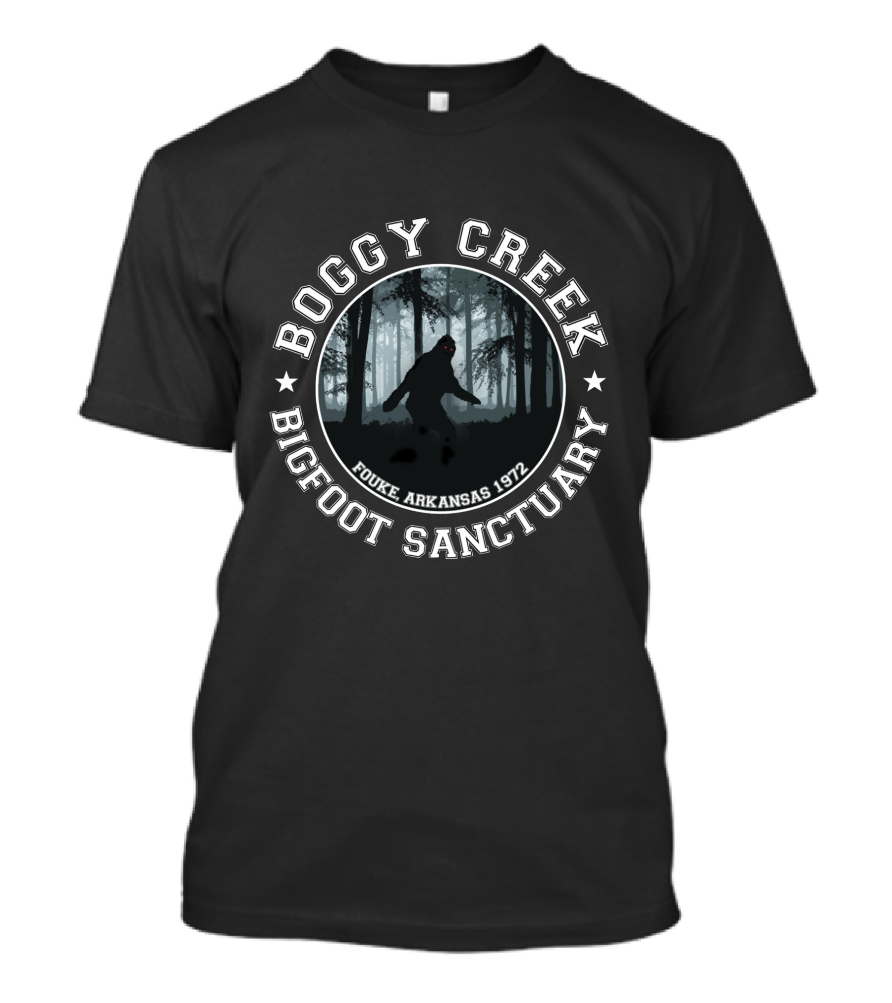 Boggy Creek Bigfoot Sanctuary Fouke Arkansas 1972 T-Shirt