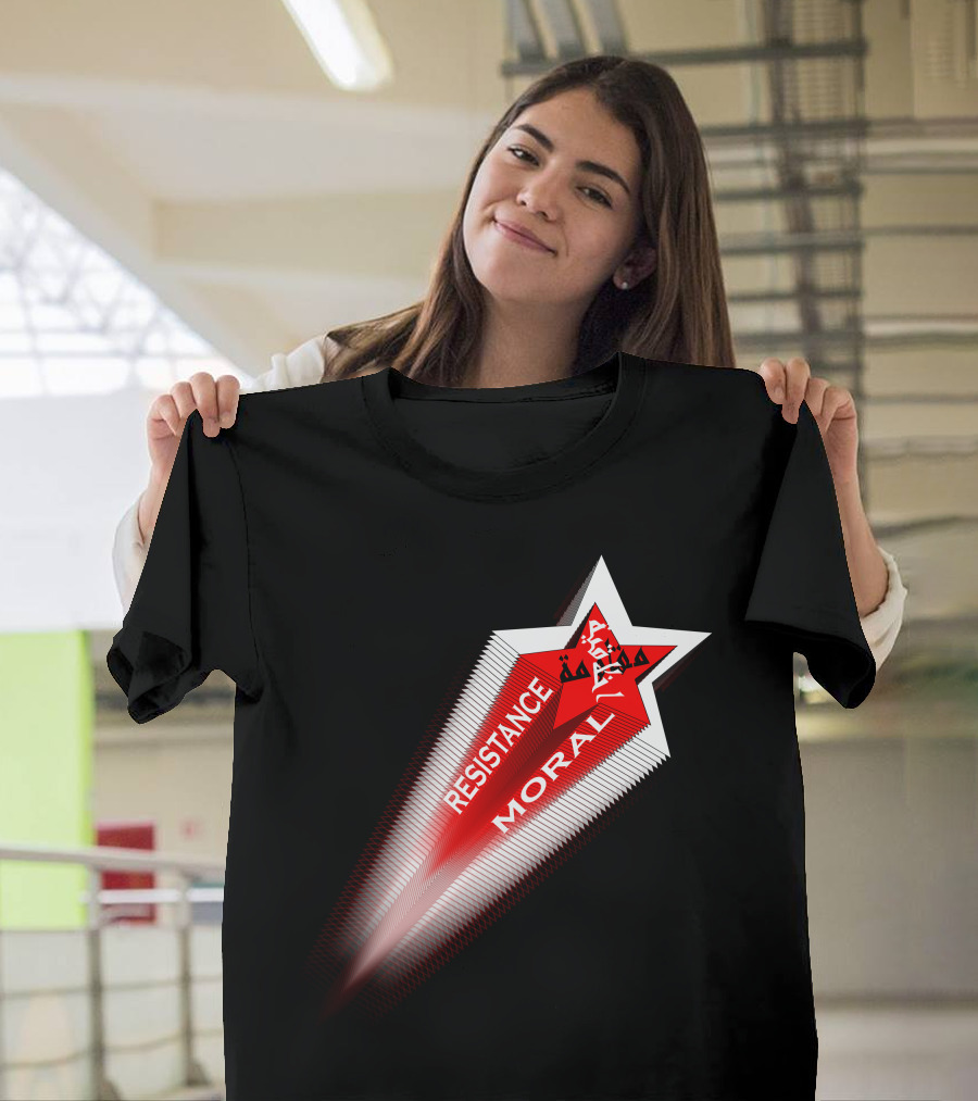RESISTANCE MORAL VICTORY STAR T-Shirt