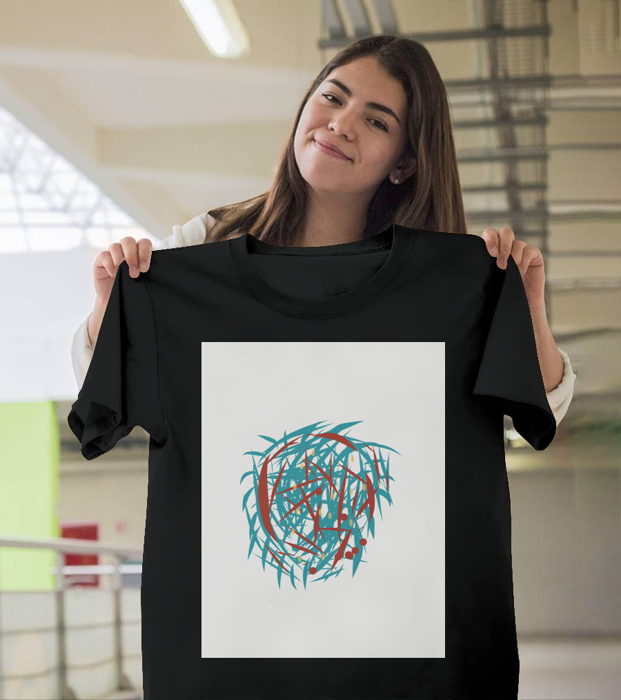 Zakhrafa Vibrant Geometric Art 1222531198 T-Shirt