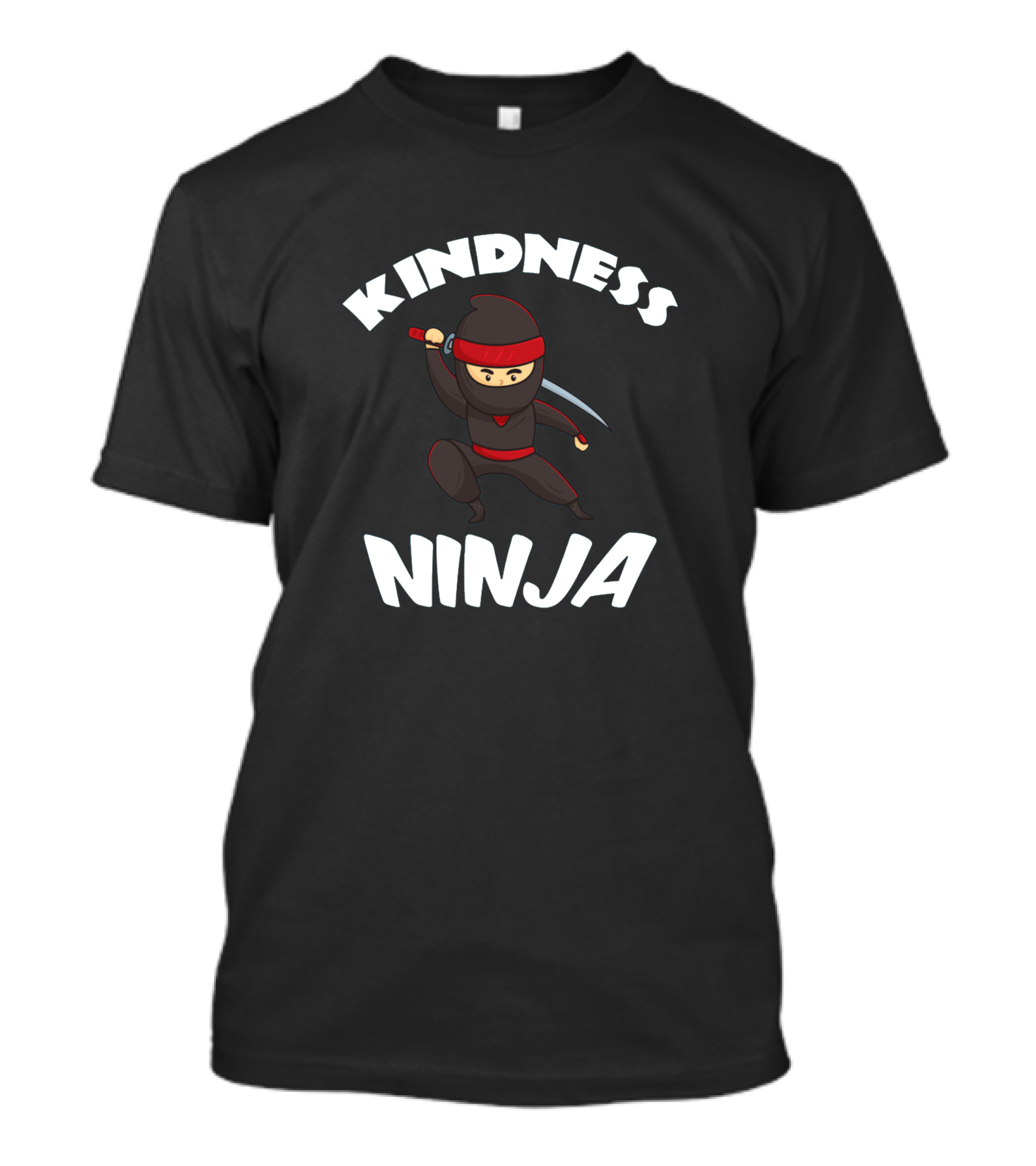 Kindness Ninja Unity Day Orange Anti Bullying T-Shirt