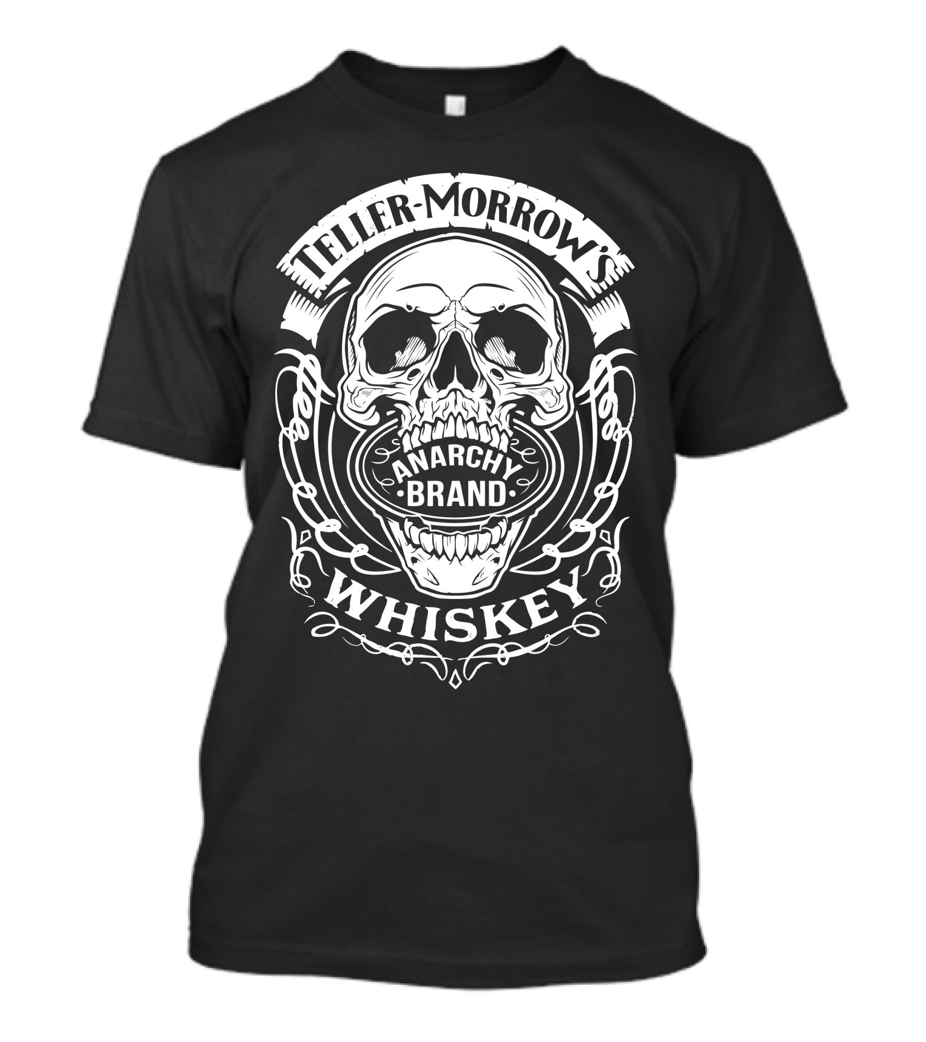 Teller-Morrow's Anarchy Brand Whiskey Skull T-Shirt