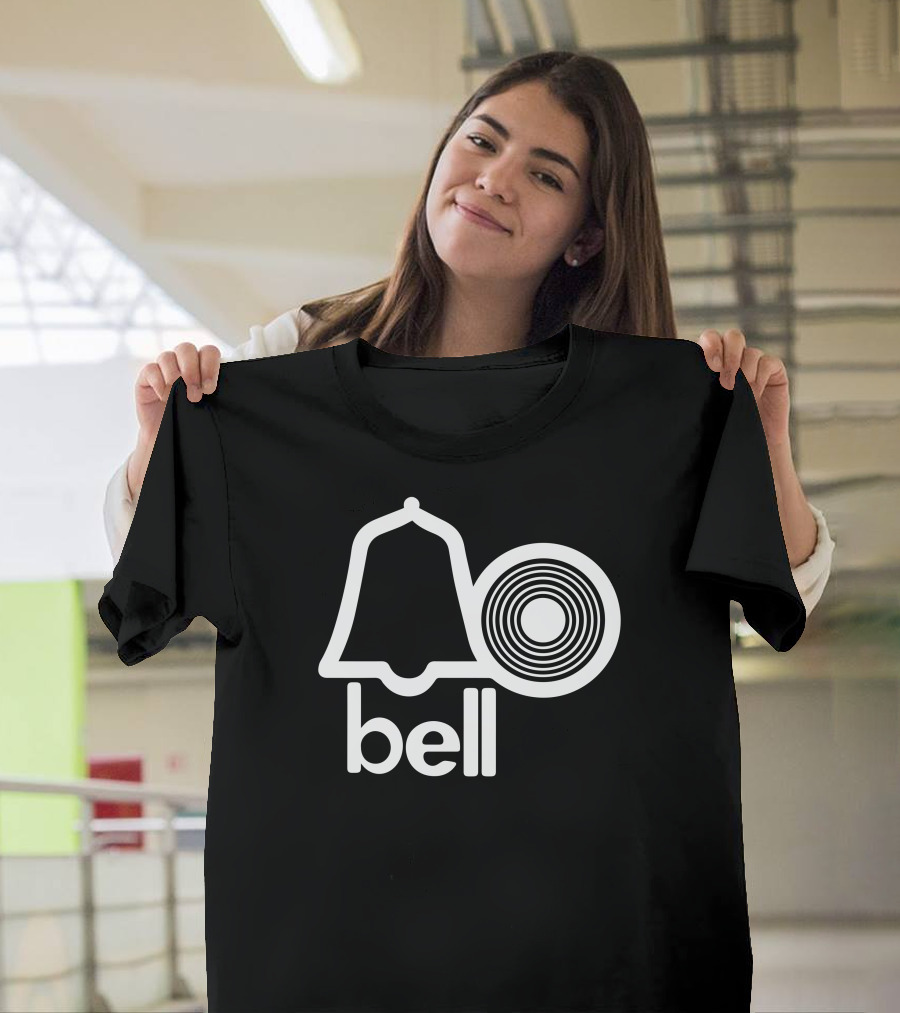 Bell Records Logo with Stylized Bell and Concentric Circles T-Shirt