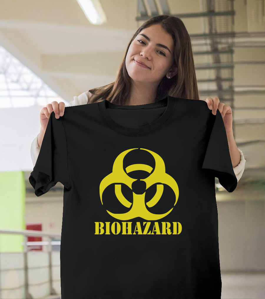 Biohazard Emo Gamer Cool Rock Music T-Shirt
