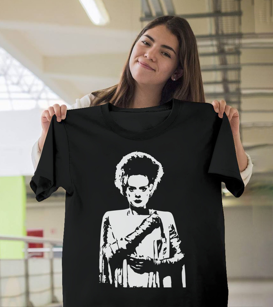 Bride Of Frankenstein Classic Iconic Movie Character T-Shirt