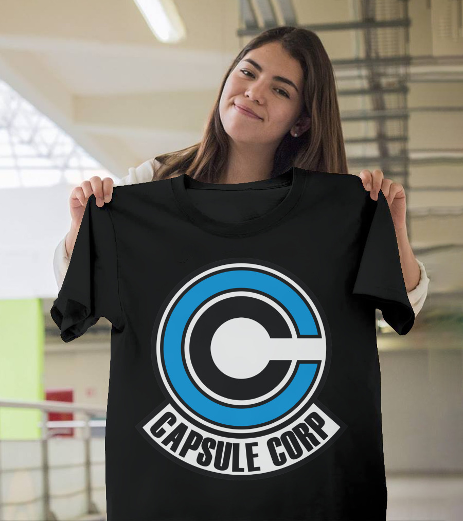 Capsule Corp Dragon Ball Logo Iconic T-Shirt