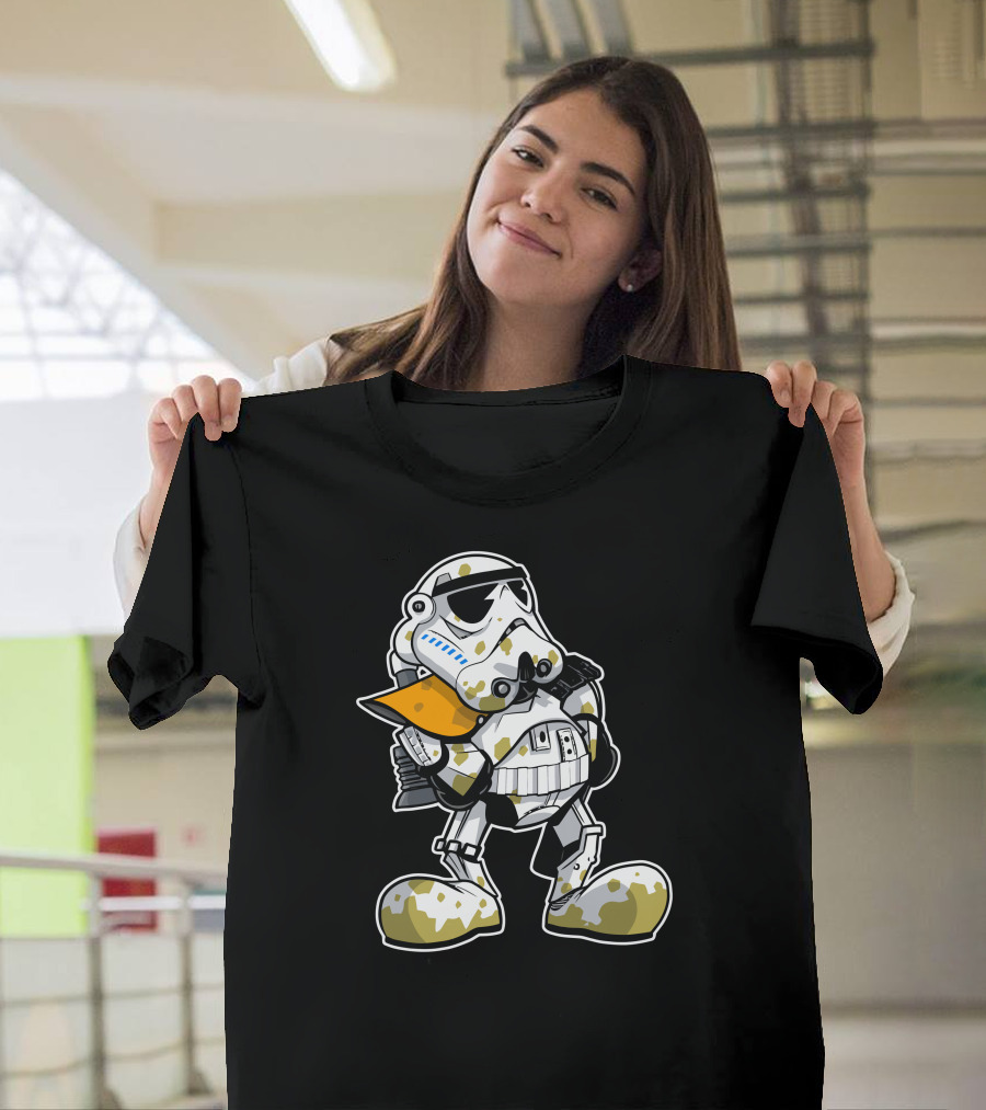 Stormtrooper Cartoon Classic Sandy T-Shirt