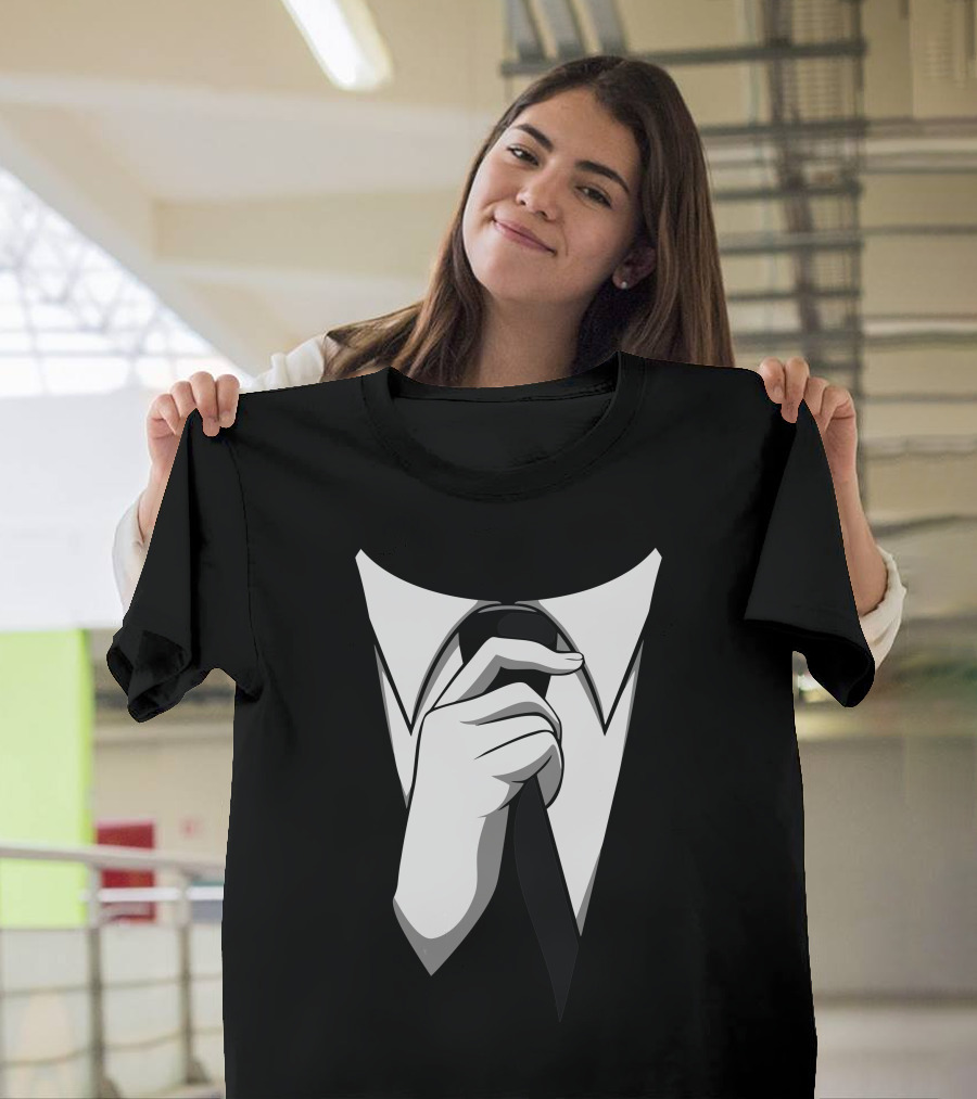 Suit Up Costume Tie Adjustment T-Shirt