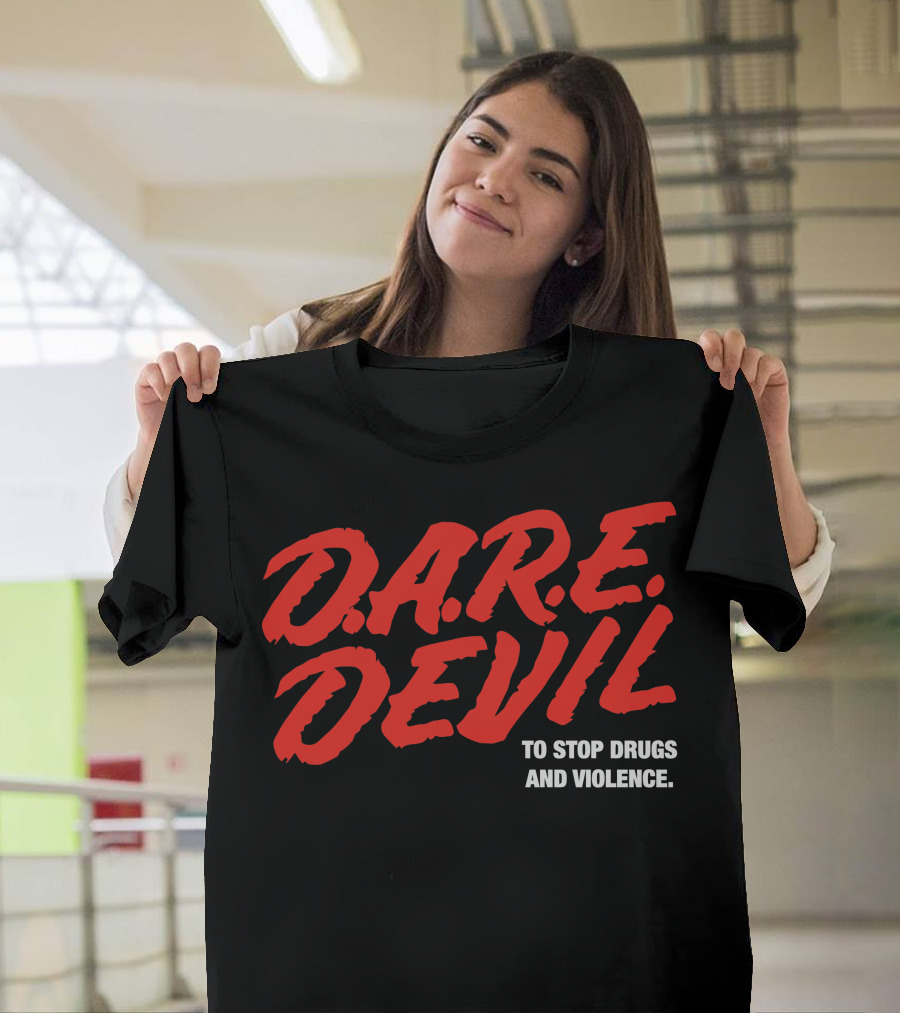 D.A.R.E. Devil To Stop Drugs and Violence T-Shirt