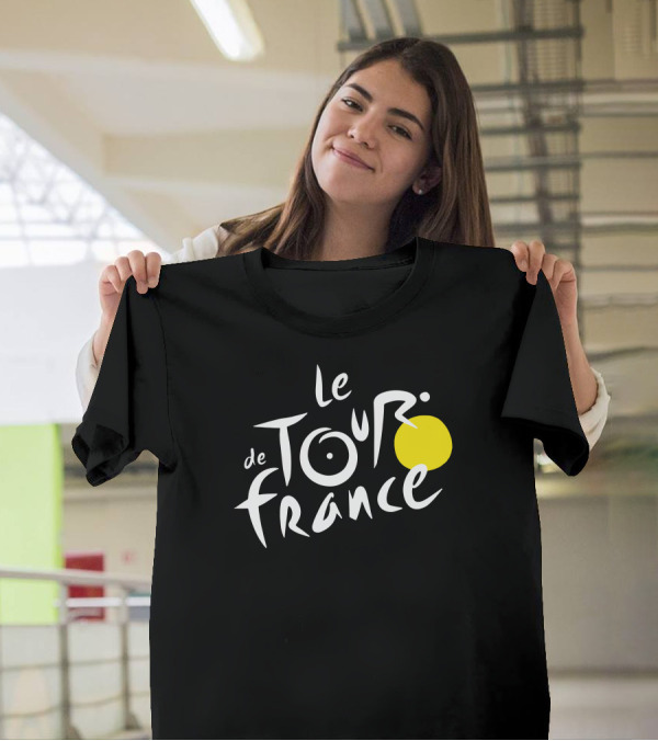 Le Tour De France Iconic Yellow Circle T-Shirt