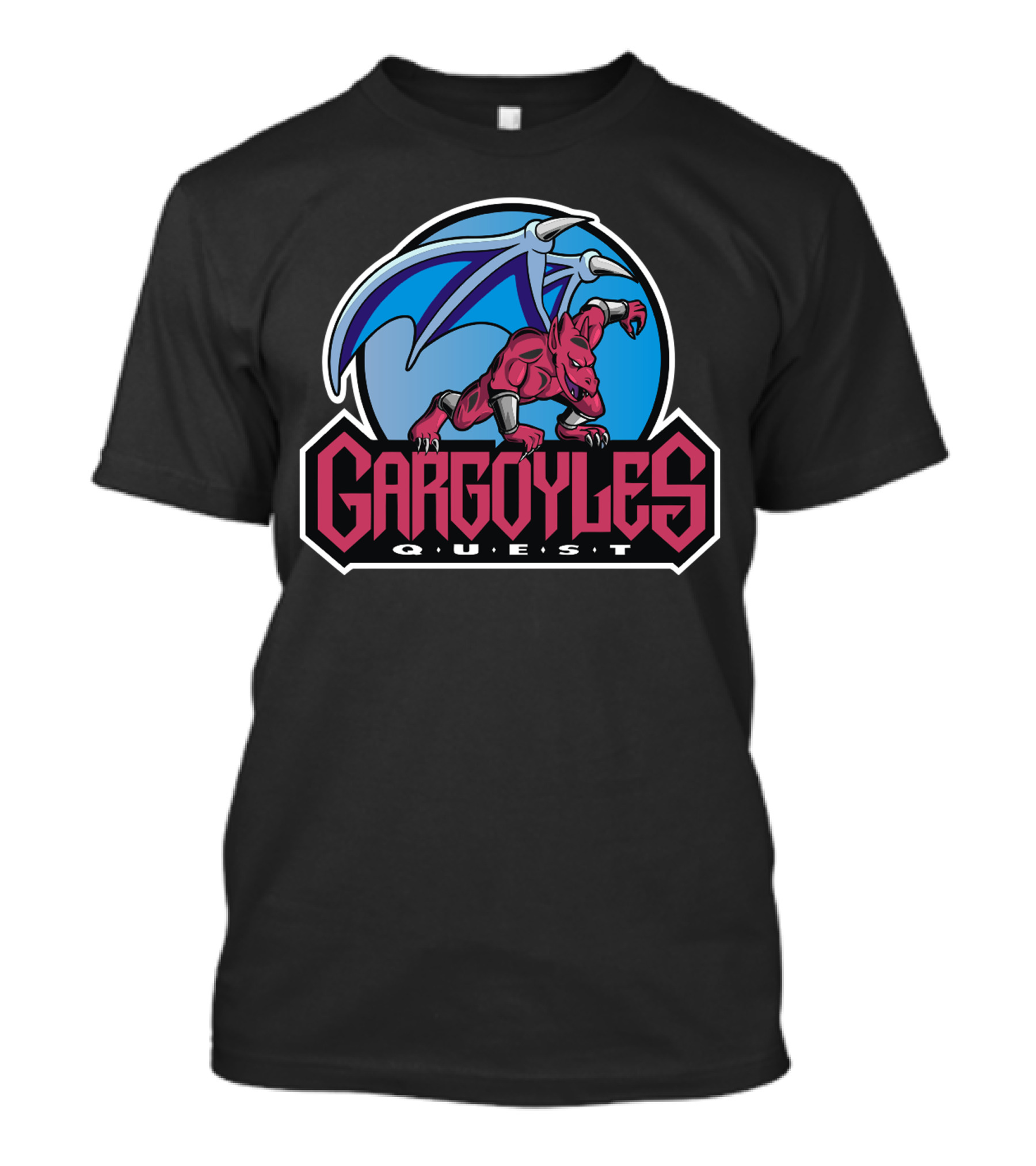 Gargoyles Quest Featuring Red Winged Creature T-Shirt