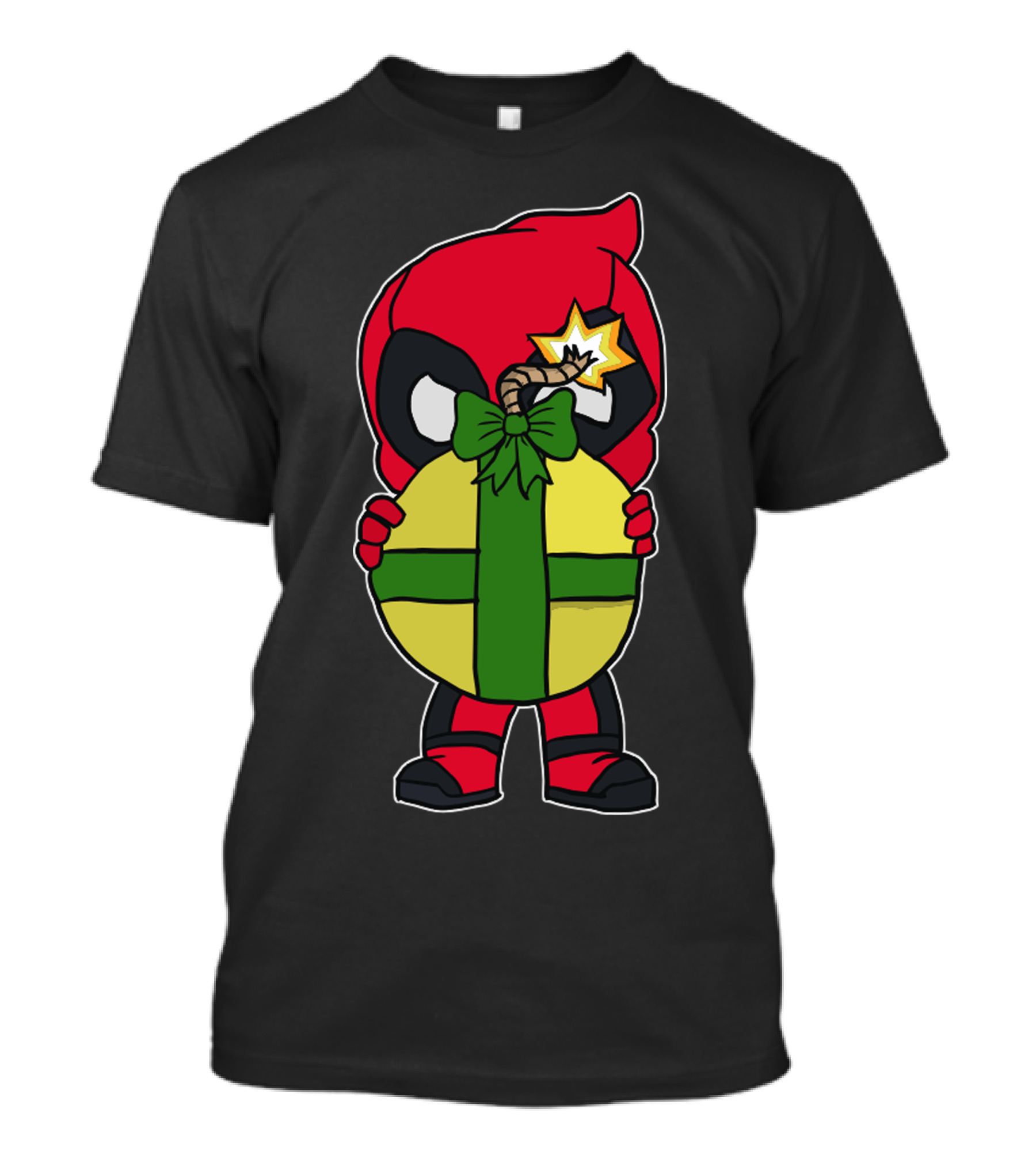 Deadpool Holding Bomb Gift T-Shirt