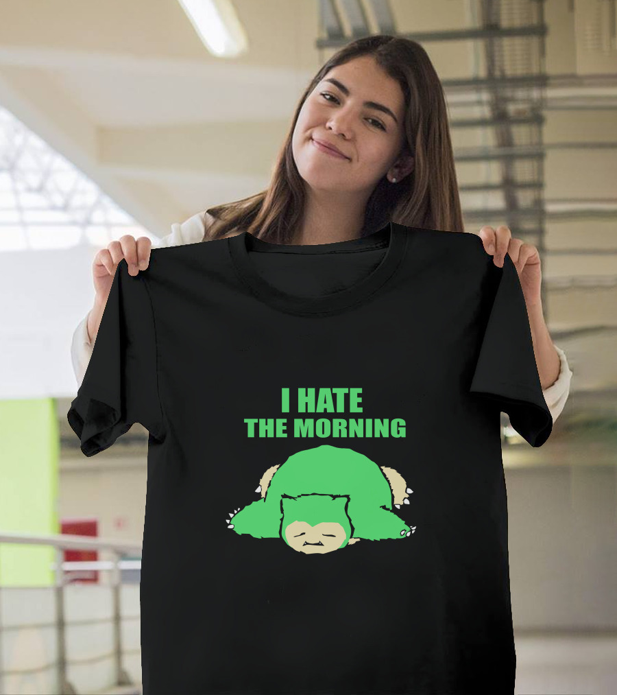 I Hate the Morning Snore Monster T-Shirt