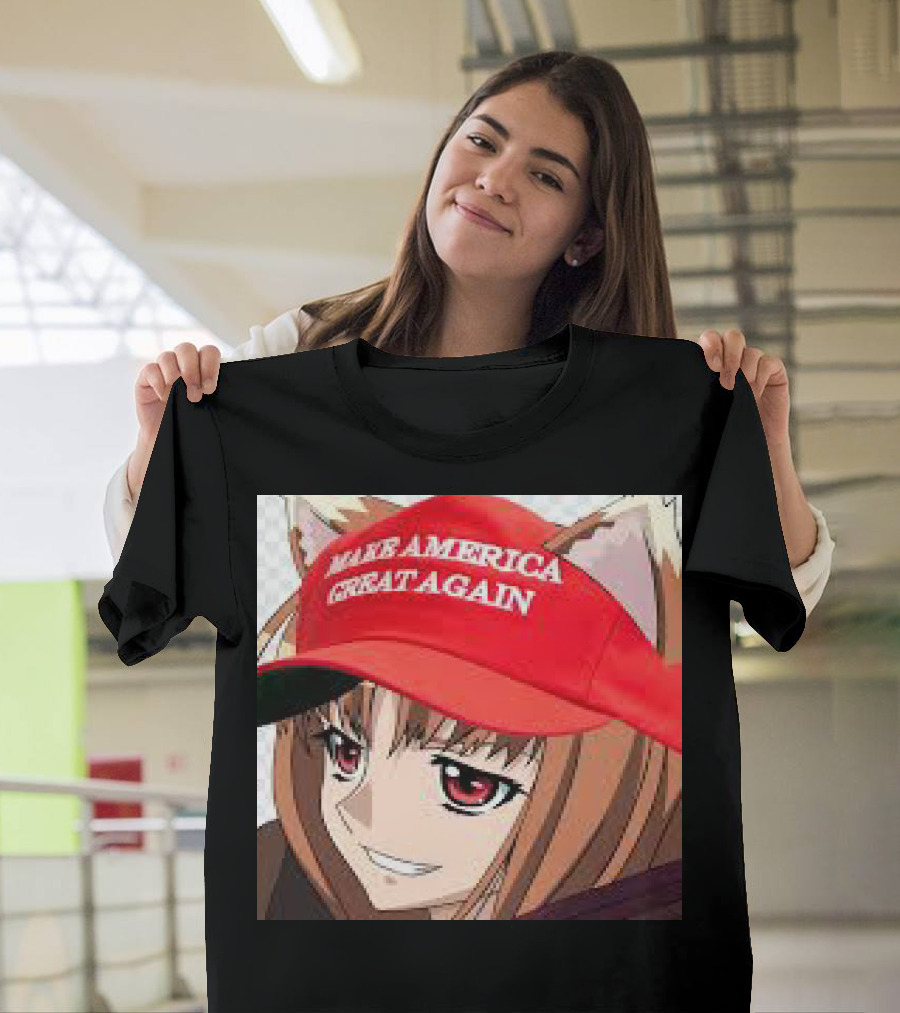 Annimation Make America Great Again Anime Character T-Shirt