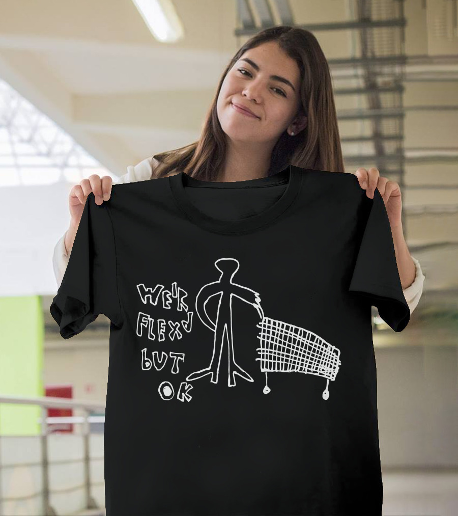 WEIRD FLEX BUT OK GRAFFITI SHOPPING CART STICK FIGURE T-Shirt