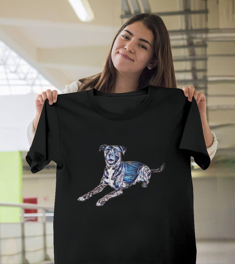 Happy Large Breed Dog T-Shirt