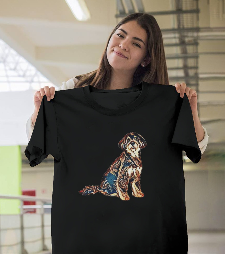 An Obedient Poodle Mix Breed Dog T-Shirt