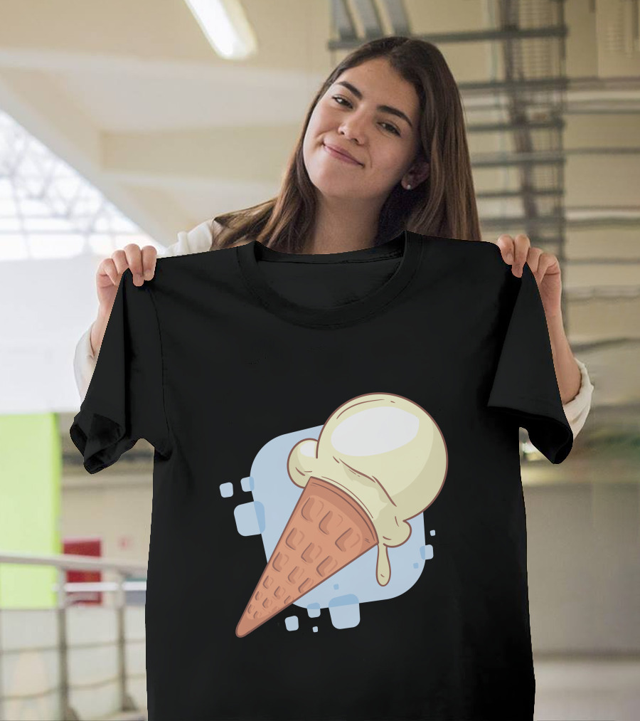 Vanilla Ice Cream Cone T-Shirt