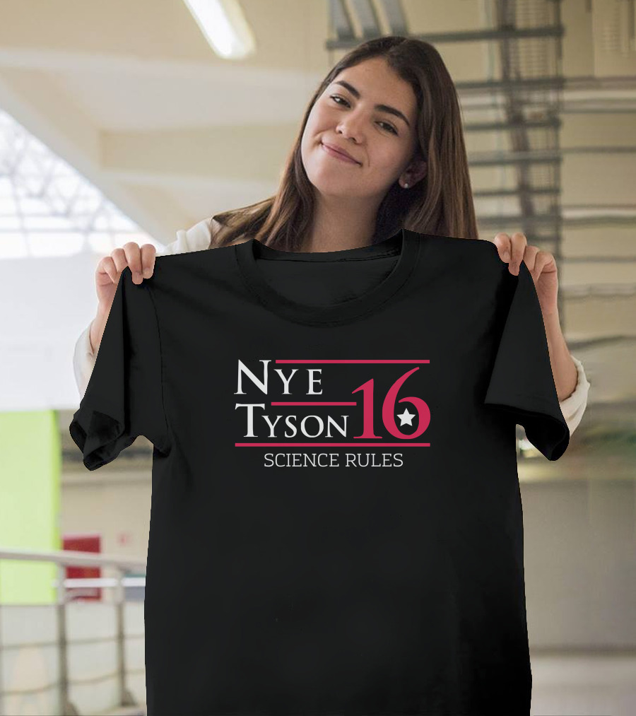 Nye Tyson 16 Science Rules T-Shirt