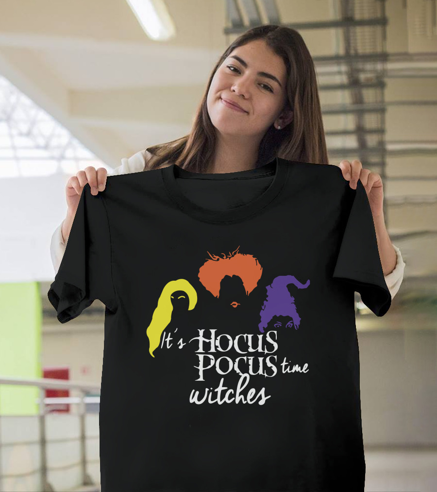 It's Hocus Pocus Time Witches Sanderson Sister T-Shirt