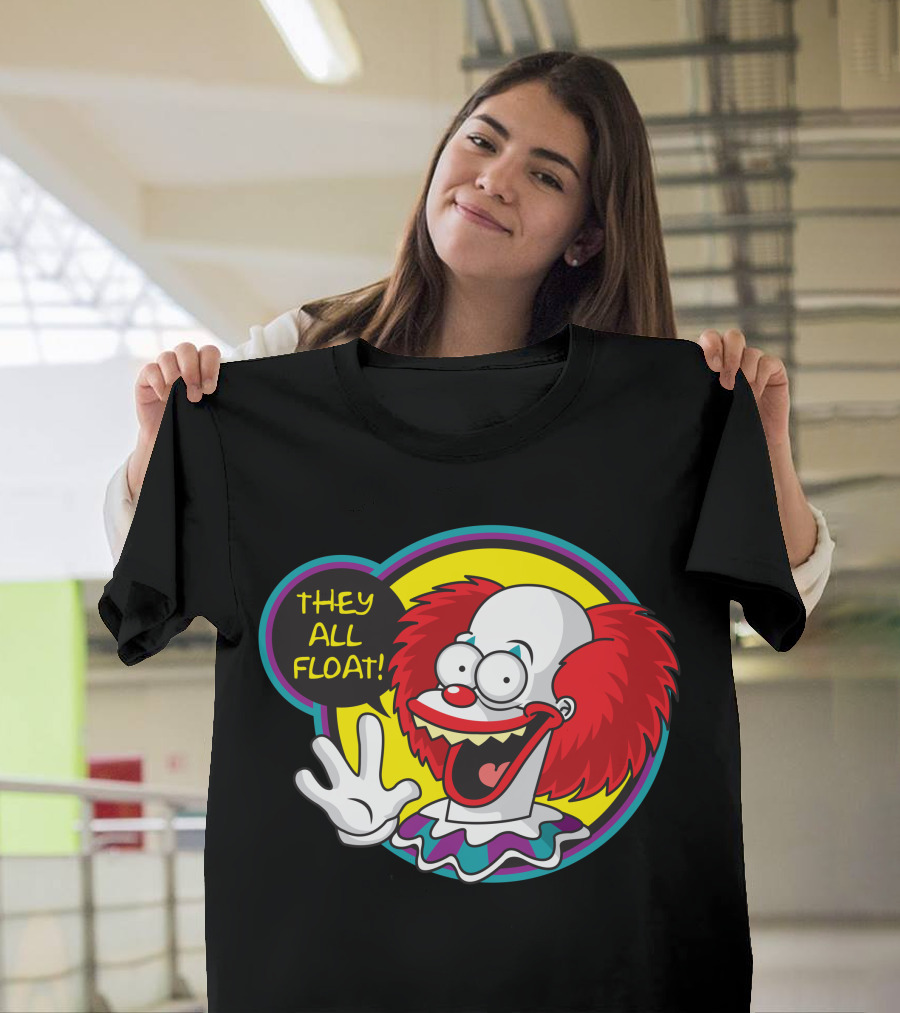 They All Float Krusty The Killer Clown T-Shirt