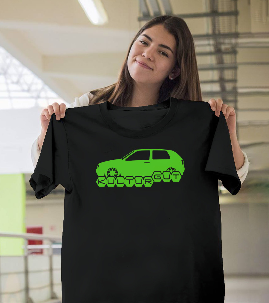 Volkswagen Kulturgut Golf Hatchback Car Enthusiast T-Shirt