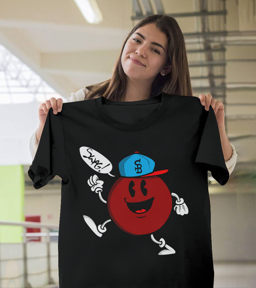 Swagball Be Swaggin SB Swag Cartoon Character Hat T-Shirt