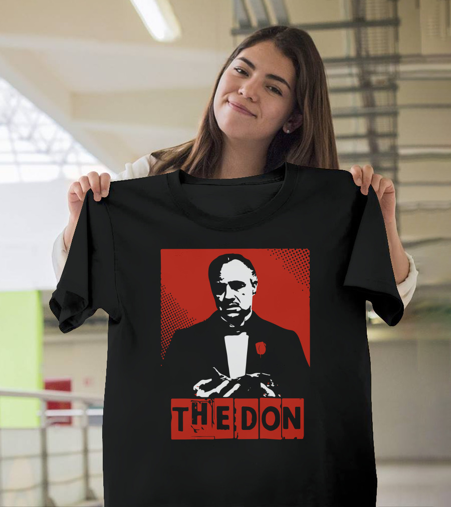 The Don Godfather Movie Iconic Mafia Boss T-Shirt