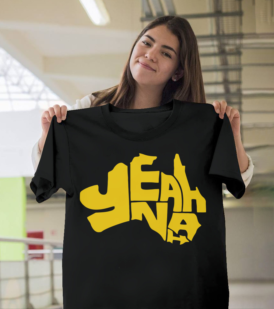 Yeah Nah Australia Map T-Shirt