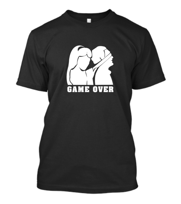 Game Over Fun Bachelor Party Humor T-Shirt