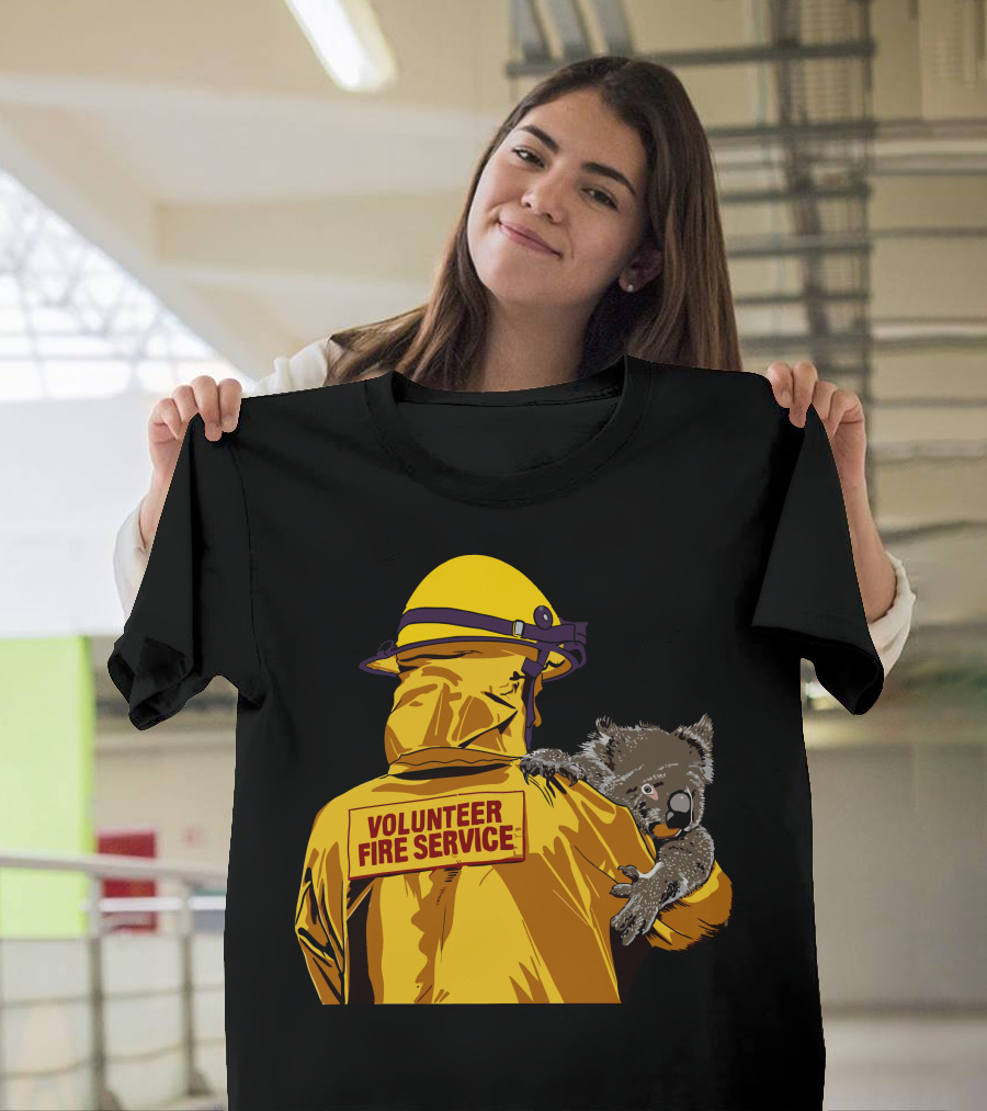 Volunteer Fire Service Help Koalas T-Shirt