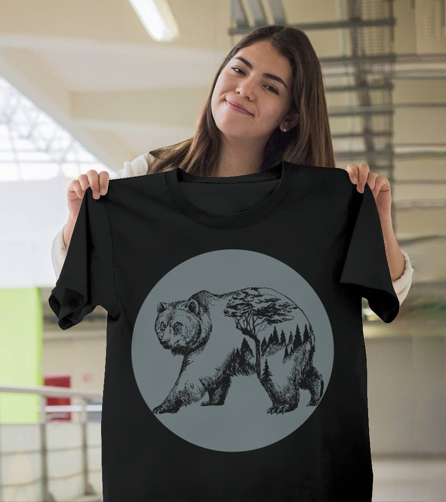 Mountain Bear Forest T-Shirt
